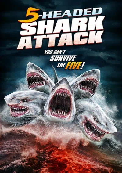 Нападение пятиглавой акулы смотреть онлайн в HD 1080