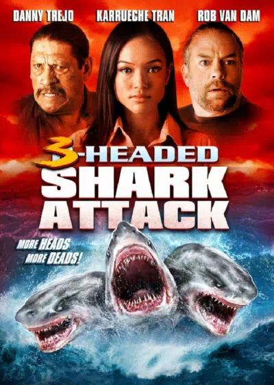 Нападение трёхголовой акулы смотреть онлайн в HD 1080